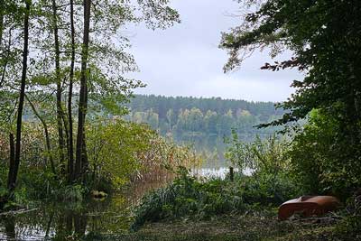 Braminsee in der Natur nahe dem Fastenhof Behm