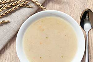 Dinkelsuppe beim Hildegardfasten nach Hildegard von Bingen