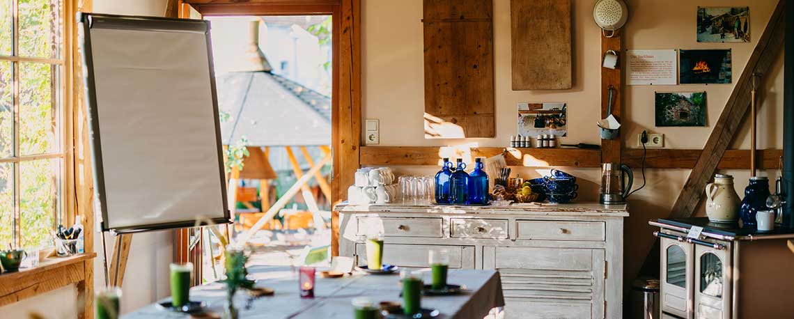 MBSR-Stressreduktion Titelbild Seminarraum für MBSR-Stressreduktion im Fastenhof