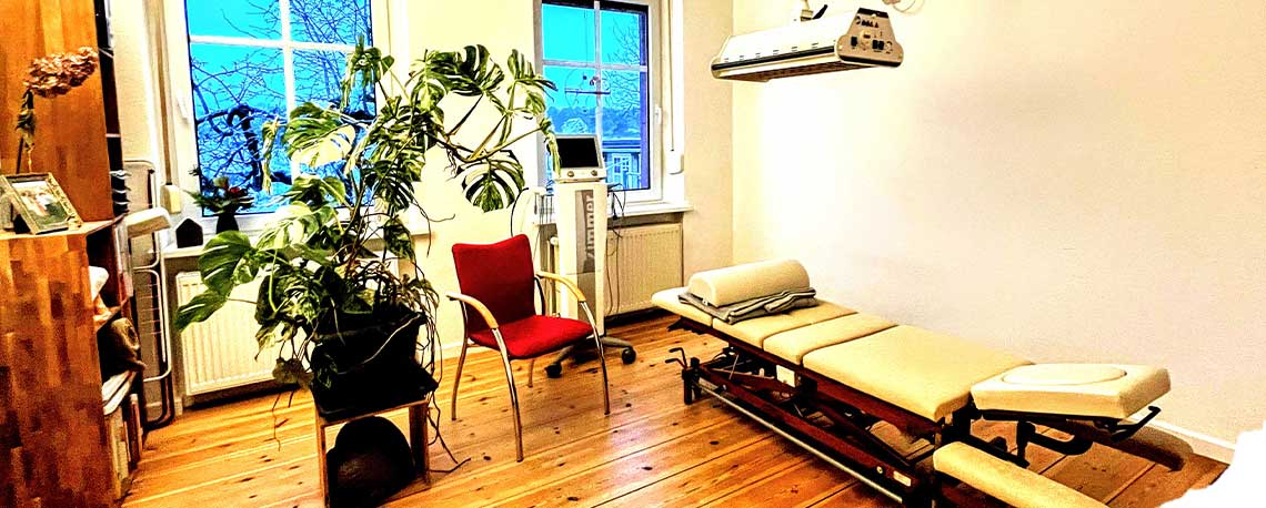 Physiotherapie Behandlung im Schulter- und Nackenbereich