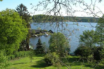 Schwarzer See in der Umgebung des Fastenhof Behm