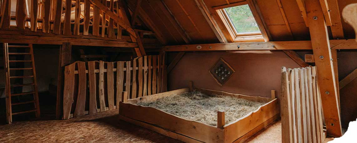 Unterkünfte im Fastenhof mit naturnahem Heubett