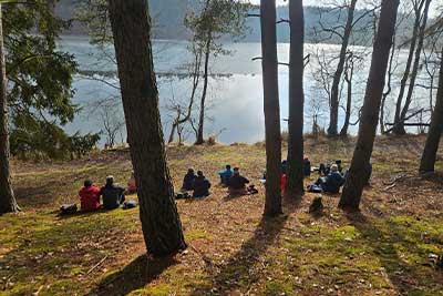 Zermittensee nahe dem Fastenhof Behm